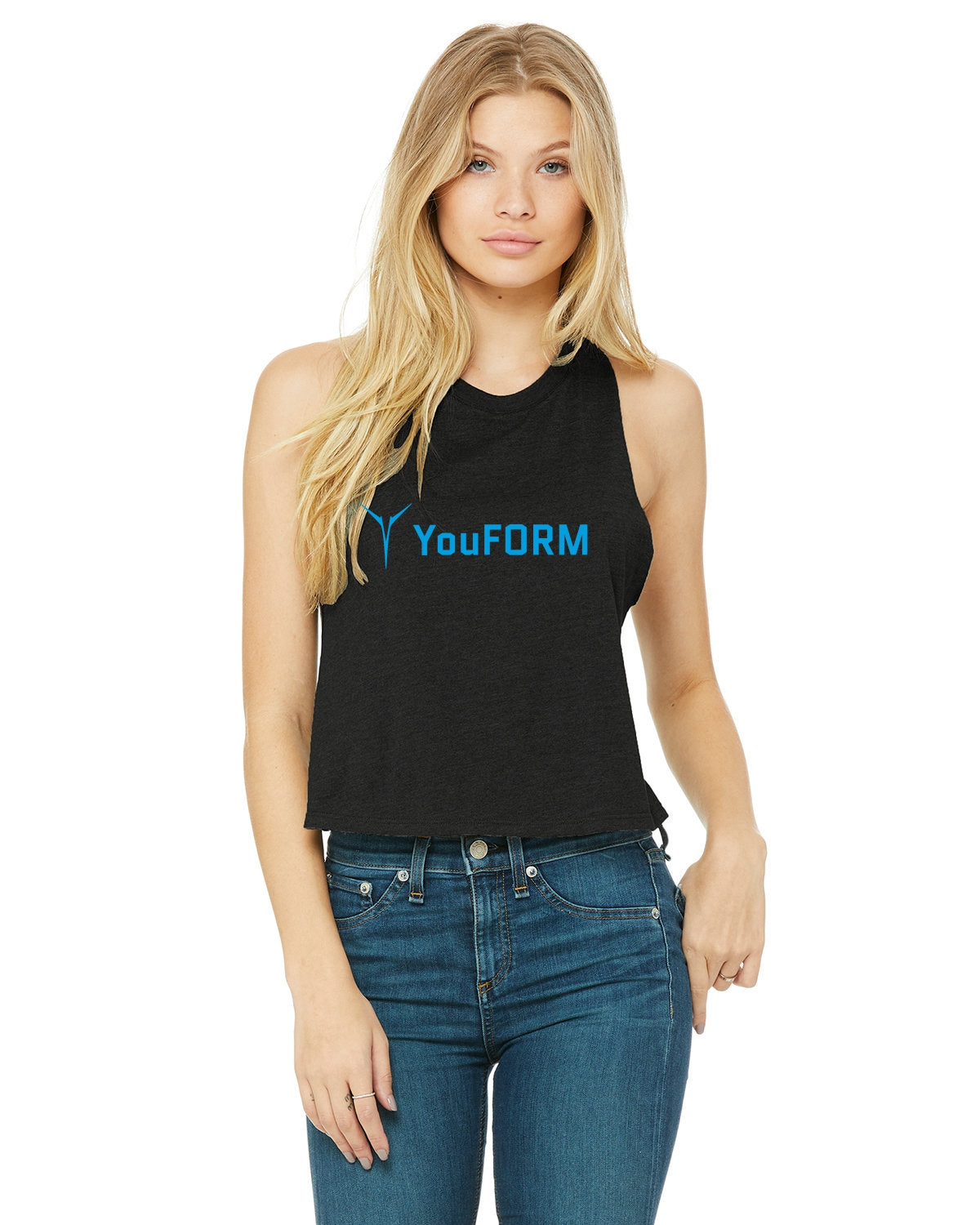 Kay Love x YouFORM Racerback Cropped Tank