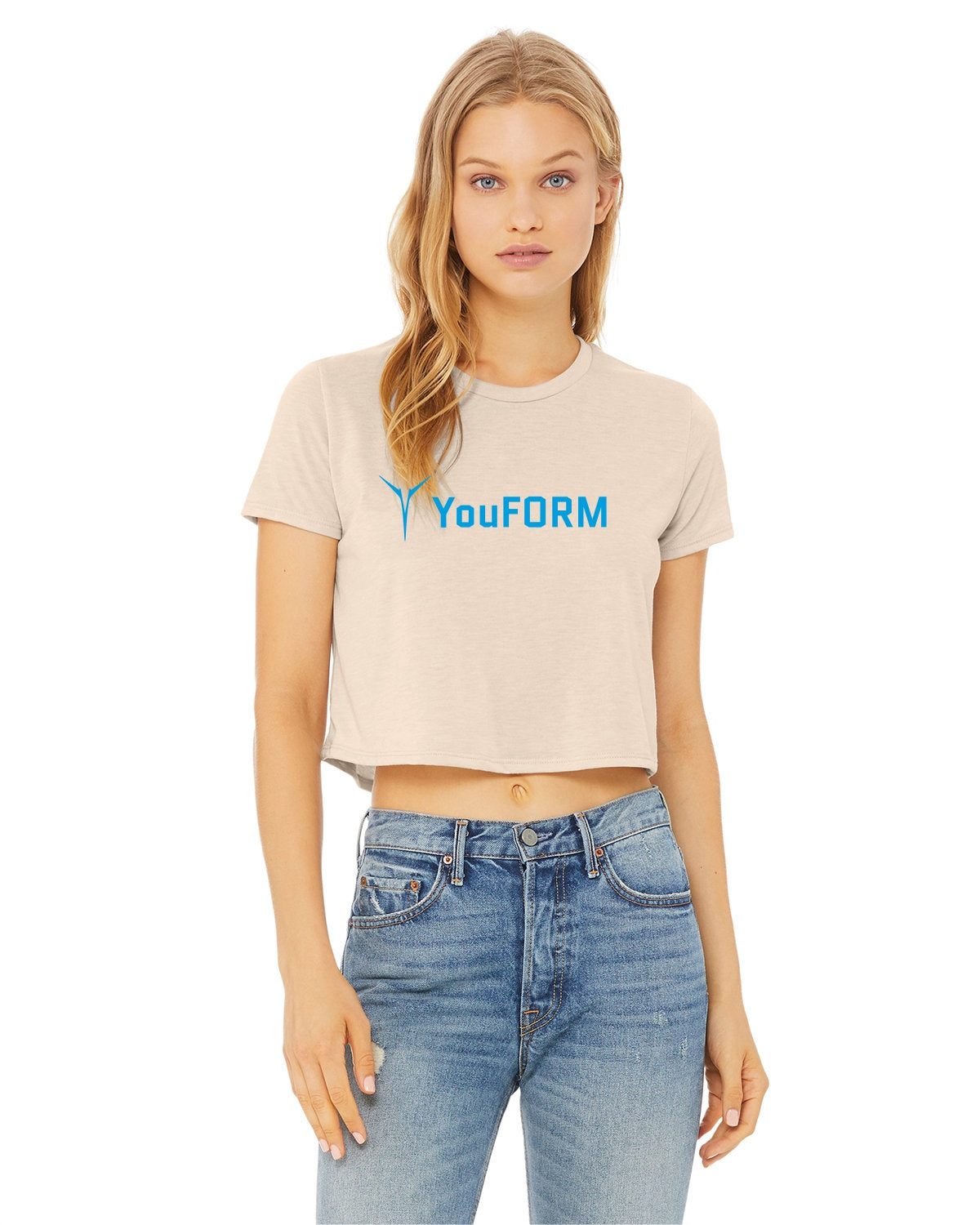 Kay Love x YouFORM Cropped Flowy Tee