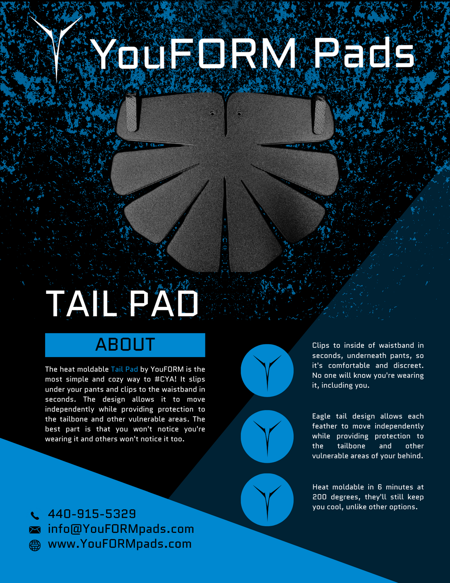 Slip in Tail Pad