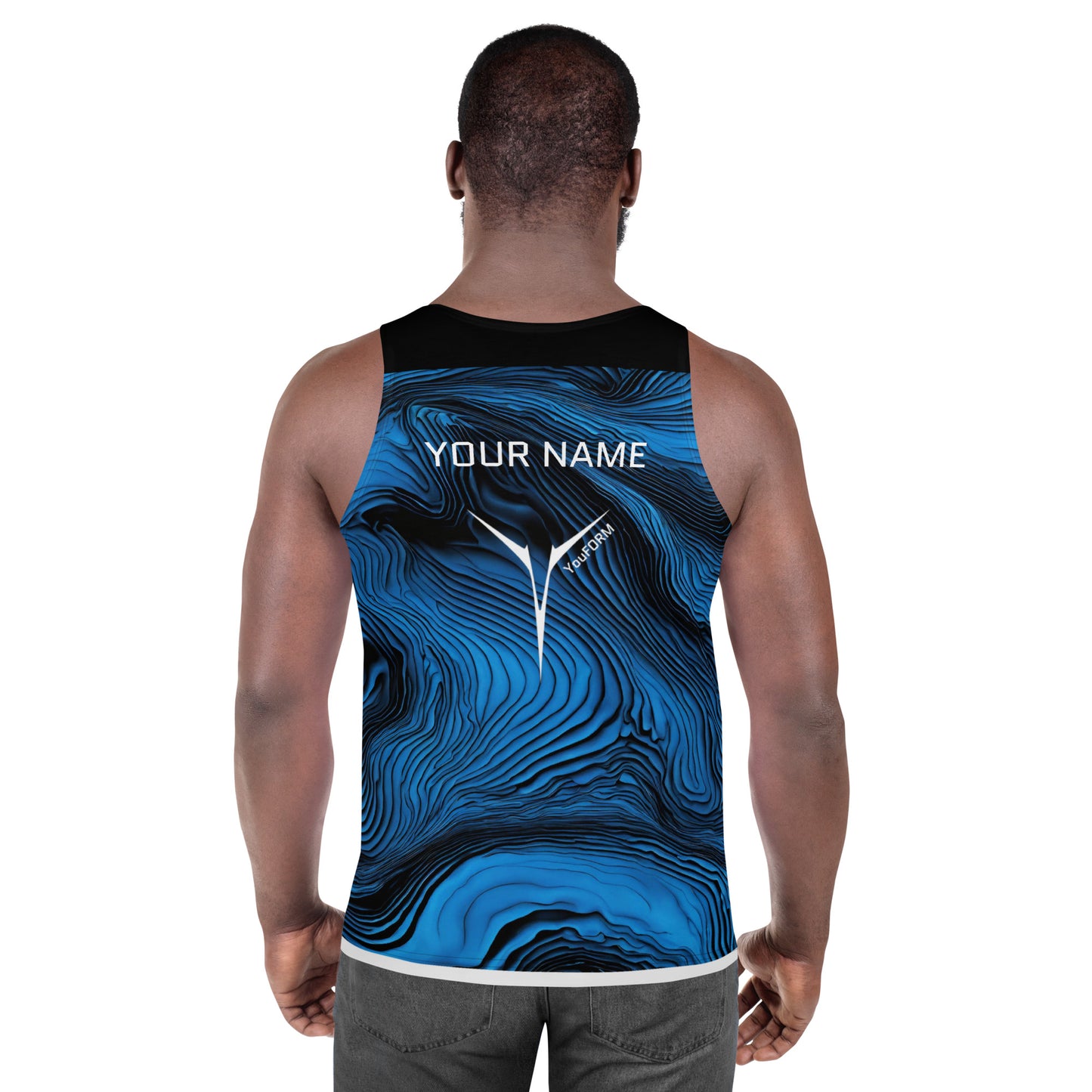 Custom YouFORM Men's Racing Tank Top