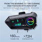 1/2Pcs Motorcycle Helmet Bluetooth Intercom Headset Wireless Interphone Intercomunicador Moto Waterproof Handsfreecall Headphone