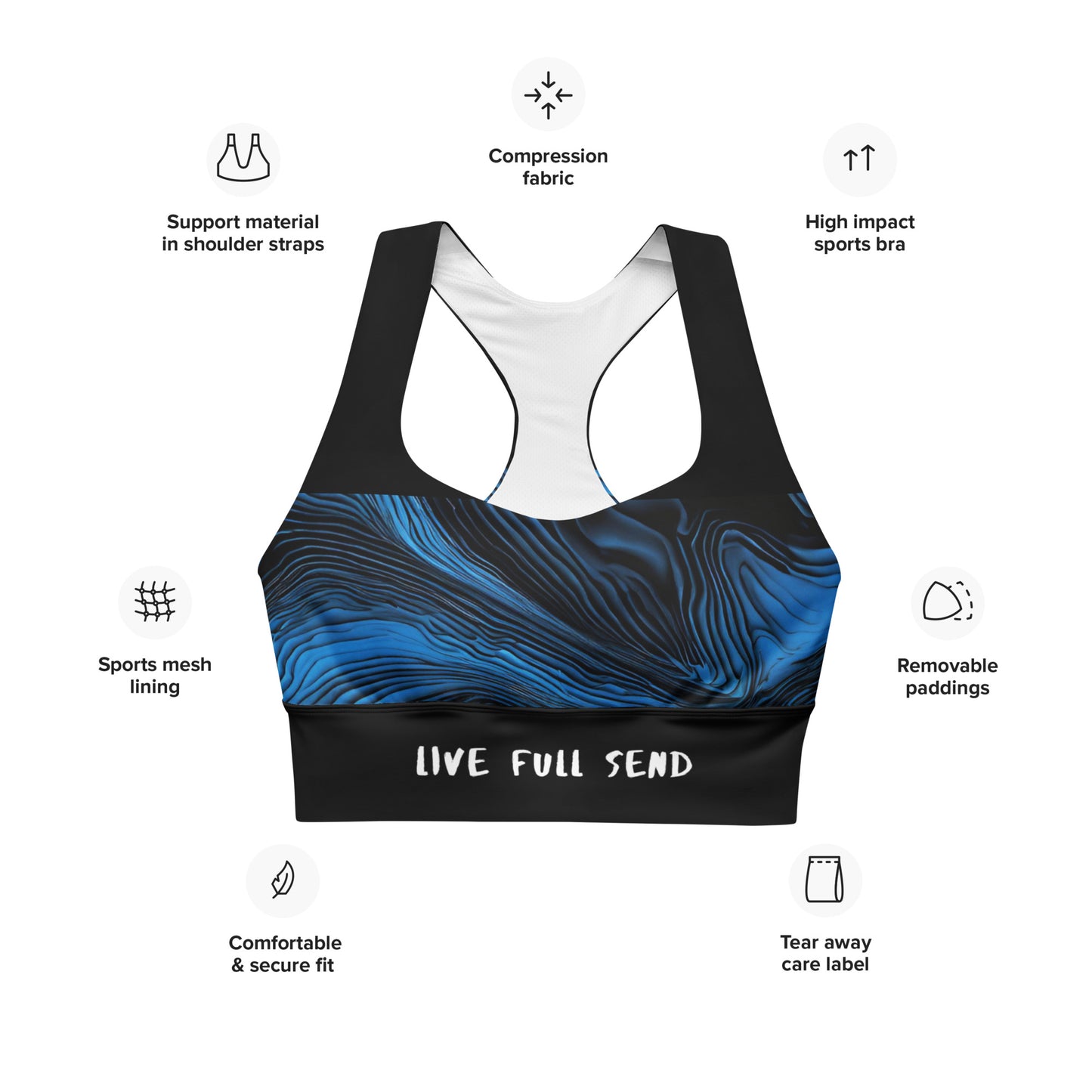 Custom Women's Sports Bra